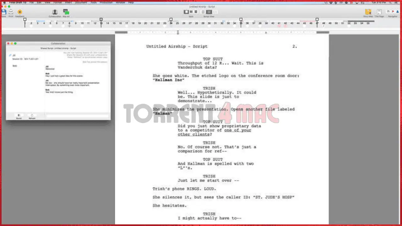 Final Draft for mac screenshot - image 2