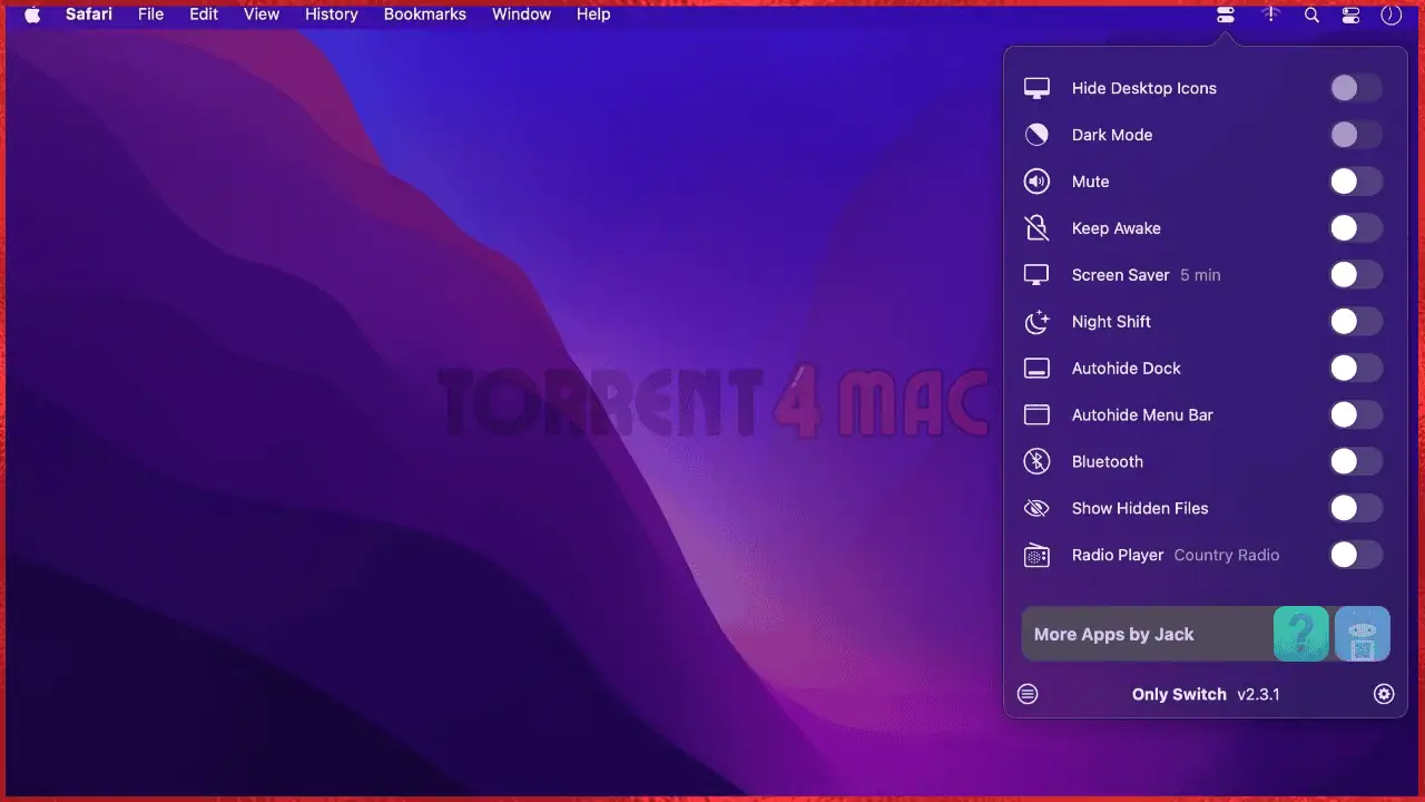 OnlySwitch screenshot - image 1