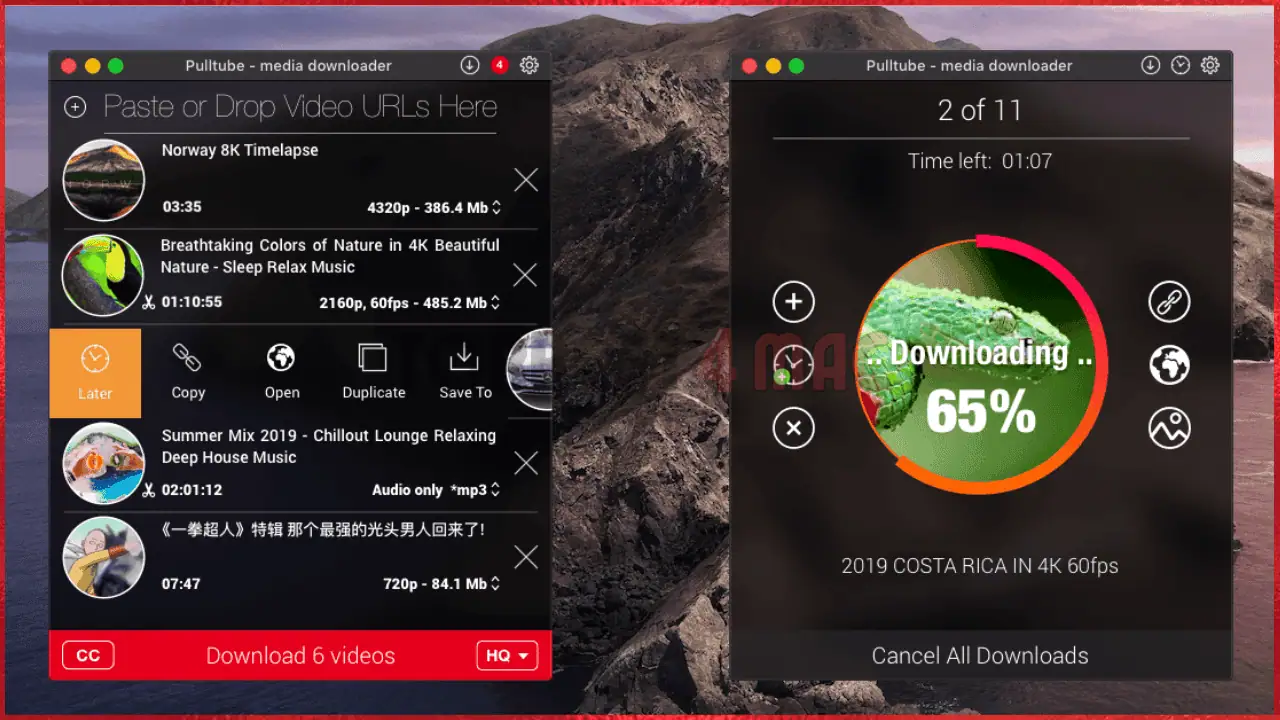 PullTube screenshot - image 1