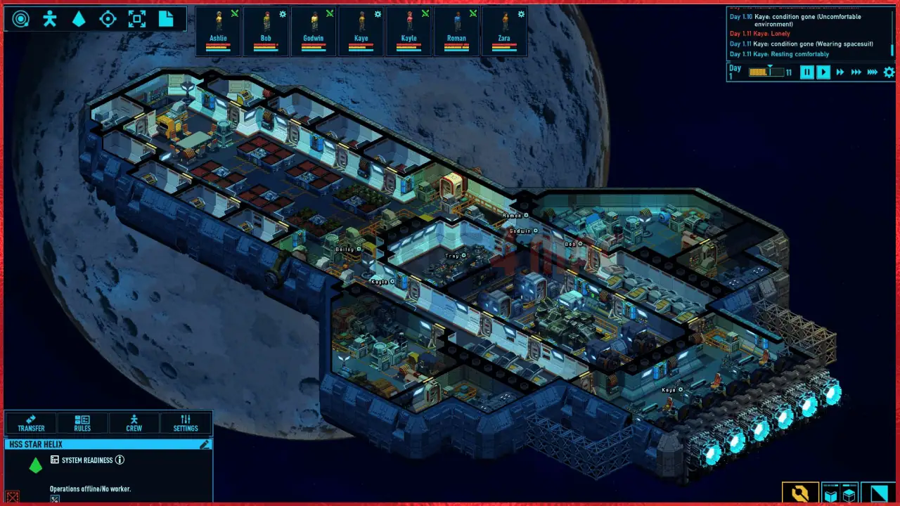Space Haven mac screenshot - image 1